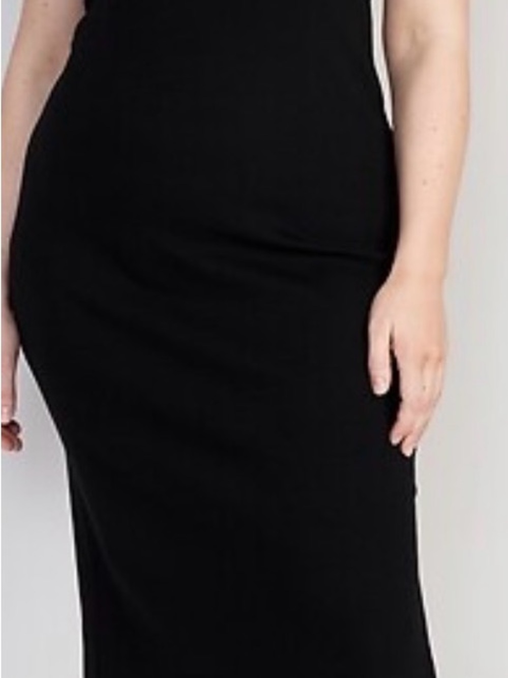 Old Navy Black Strapless Fitted Dress – Size 2X